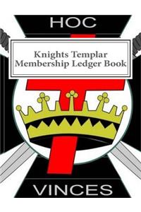 Knights Templar Membership Ledger Book