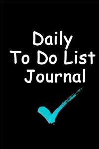 Daily to Do List Journal