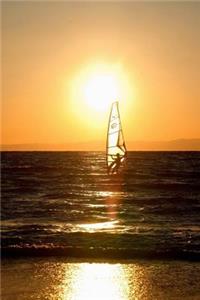 Windsurfing at Sunset Adventure Journal