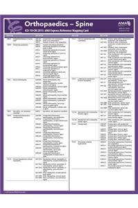 ICD-10 Mappings 2015 Express Reference Coding Card