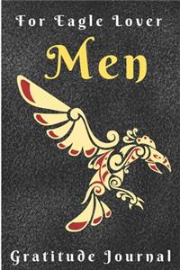 For Eagle Lover Men Gratitude Journal
