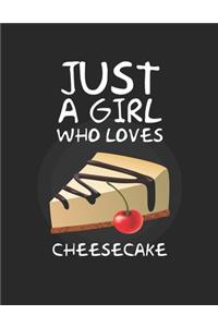 Just A Girl Who Loves cheesecake