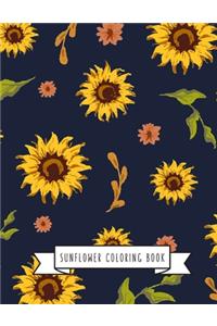 Sunflower Coloring Book