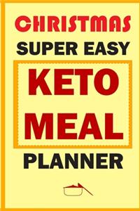 Christmas Super Easy Keto Meal Planner