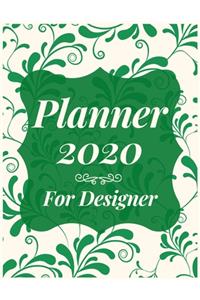 Planner 2020 for Designer