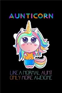 Aunticorn Like a Normal Aunt Only More Awsome