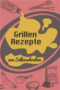 Grillen Rezepte zum Selberschreiben