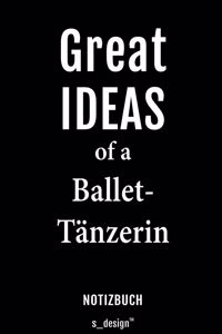 Notizbuch für Ballet-Tänzer / Ballet-Tänzerin