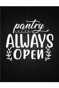 Pantry Always Open