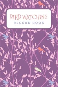Bird Watching Record Book