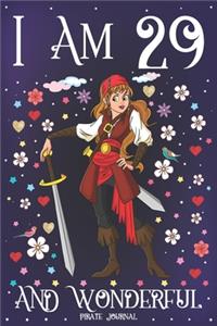 Pirate Journal I am 29 and Wonderful