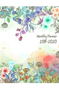 2019-2020 Monthly Planner