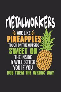 Metalworkers Are Like Pineapples. Tough On The Outside Sweet On The Inside