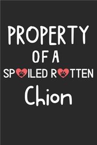 Property Of A Spoiled Rotten Chion