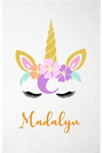 Madalyn A5 Lined Notebook 110 Pages