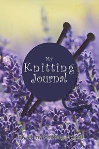 My knitting journal