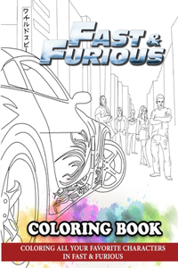 Fast & Furious Coloring Book