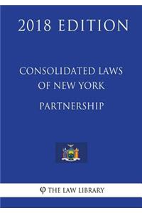 Consolidated Laws of New York - Partnership (2018 Edition)