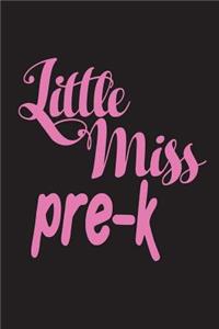 Little Miss Pre-K