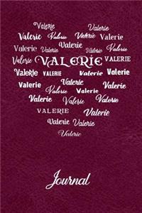 Personalized Journal - Valerie