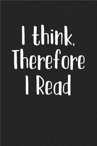 I Think Therefore I Read