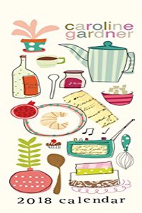 2018 Caroline Gardner 'All Around the Table' Slim Calendar