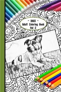 Dogs Adult Coloring Book Vol 2