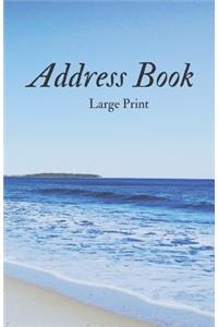 Address Book Large Print