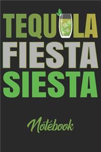 Tequila Fiesta Siesta Notebook