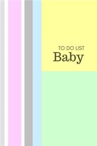 Baby to Do List