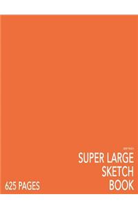 Deep Peach Super Large Sketchbook