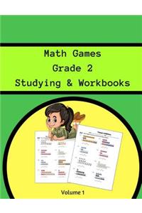 Math Games Grade 2 Studying & Workbooks Volume 1