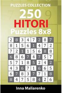 250 Hitori Puzzles 8x8