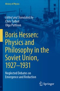 Boris Hessen: Physics and Philosophy in the Soviet Union, 1927–1931