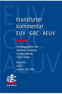 Frankfurter Kommentar Zu Euv, Grc Und Aeuv