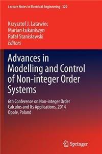 Advances in Modelling and Control of Non-Integer-Order Systems