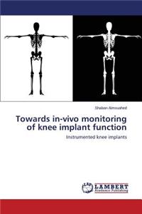 Towards in-vivo monitoring of knee implant function