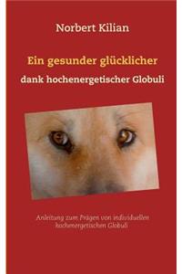 gesunder glücklicher Hund dank hochenergetischer Globuli: Anleitung zum Prägen von individuellen hochenergetischen Globuli