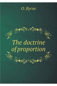 The Doctrine of Proportion