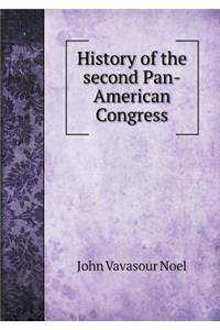 History of the second Pan-American Congress