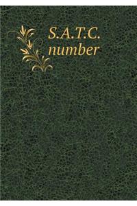 S.A.T.C. number