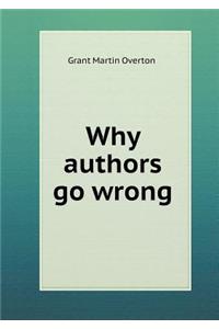 Why Authors Go Wrong