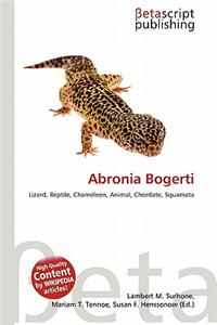 Abronia Bogerti