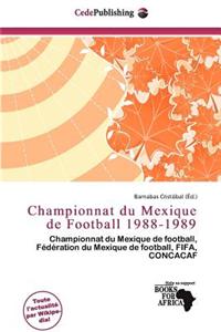 Championnat Du Mexique de Football 1988-1989