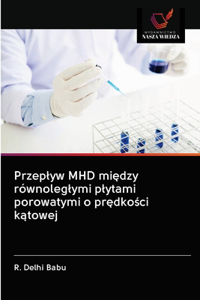 Przeplyw MHD miedzy równoleglymi plytami porowatymi o predkosci katowej