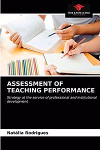 Assessment of Teaching Performance