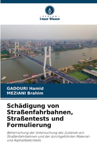 Schädigung von Straßenfahrbahnen, Straßentests und Formulierung