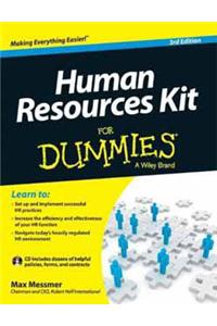 Human Resource Kit For Dummies