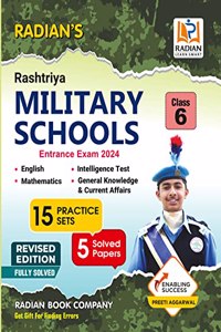 Rashtriya Military School (RMS-CET) Class 6 Practice Set Preparation Book for Entrance Exam 2024 in English (Revised Edition)