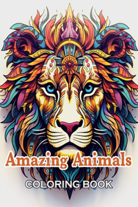 Amazing Animals Coloring Book